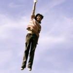 leaping man